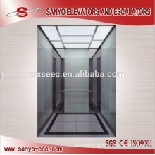 Espelho St / St esmaltado vidro passageiro elevador elevador